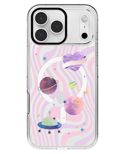 iPhone Rearguard MagSwap - Pink Planet