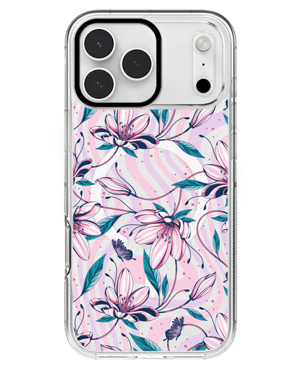 iPhone Rearguard MagSwap - Pink Tulip