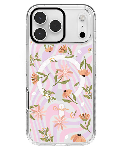 iPhone Rearguard MagSwap - Cosmos Flower