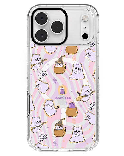 iPhone Rearguard MagSwap - Spooky Cat