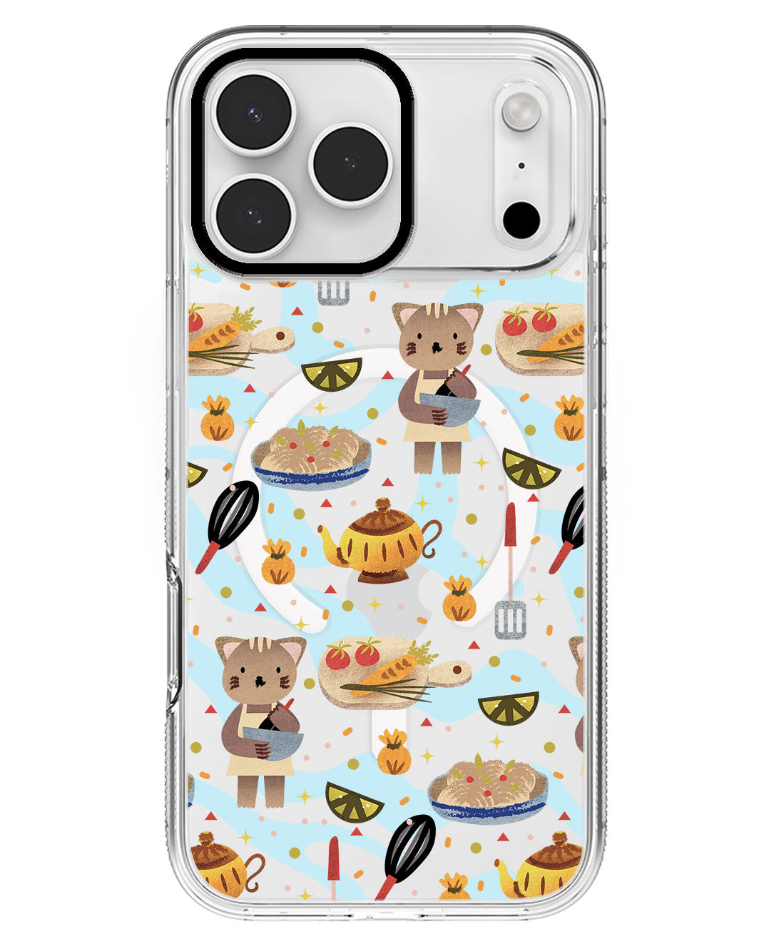 iPhone Rearguard MagSwap - Cooking Cat