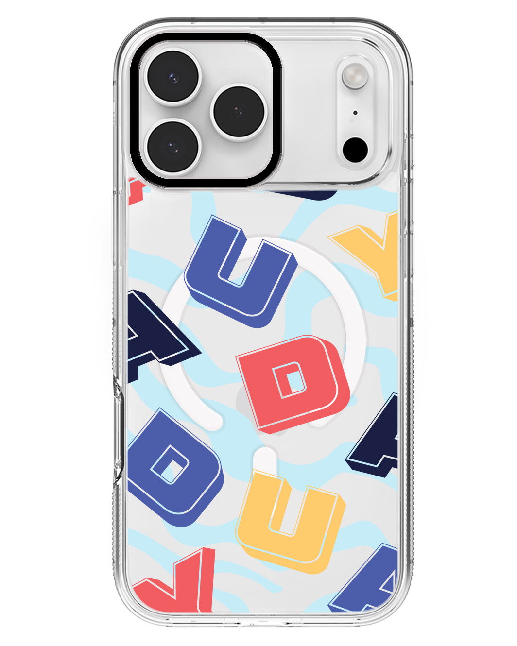 iPhone Rearguard MagSwap - Cool Monogram