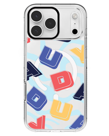 iPhone Rearguard MagSwap - Cool Monogram