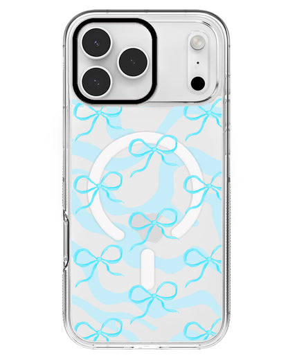 iPhone Rearguard MagSwap - Coquette Blue Bow