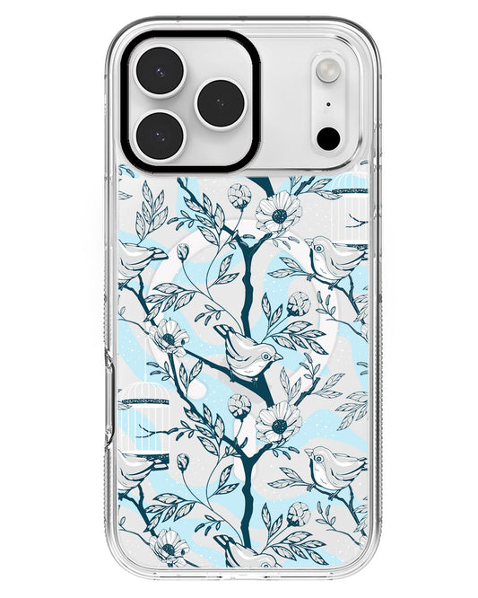 iPhone Rearguard MagSwap - Lovebird Monochrome