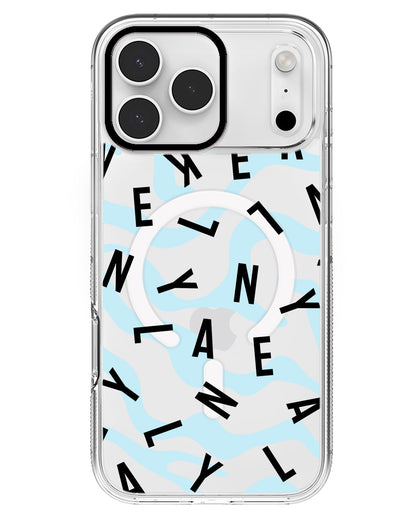 iPhone Rearguard MagSwap - CUSTOM MONOGRAM 2.0 Noir