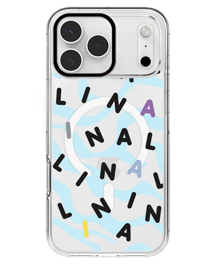 iPhone Rearguard MagSwap - CUSTOM MONOGRAM 2.0 Black