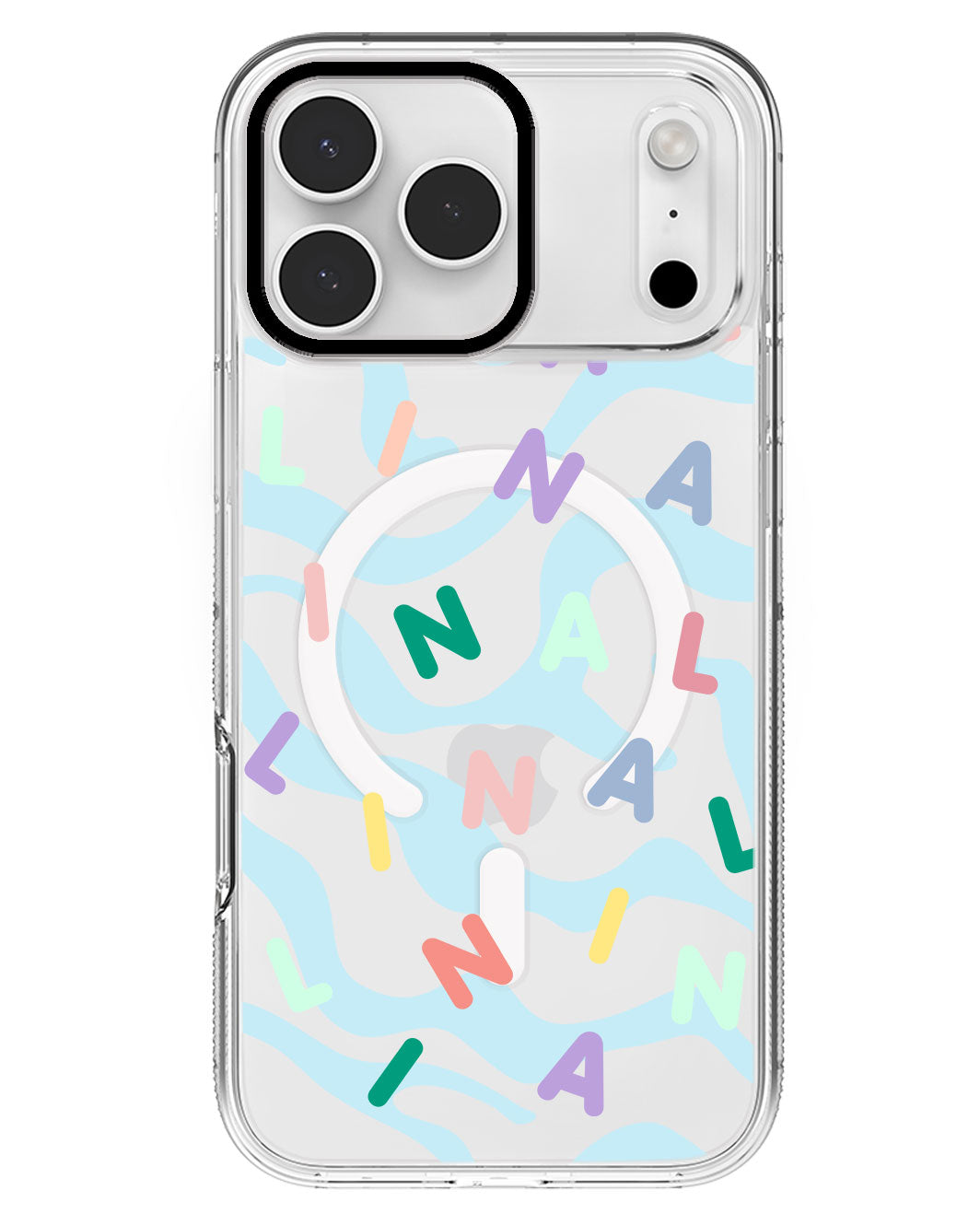 iPhone Rearguard MagSwap - CUSTOM MONOGRAM 2.0 Rainbow