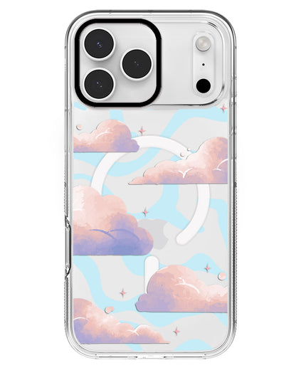 iPhone Rearguard MagSwap - Pastel Clouds