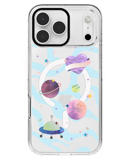 iPhone Rearguard MagSwap - Pink Planet