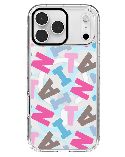iPhone Rearguard MagSwap - Scattered Monogram 2.0