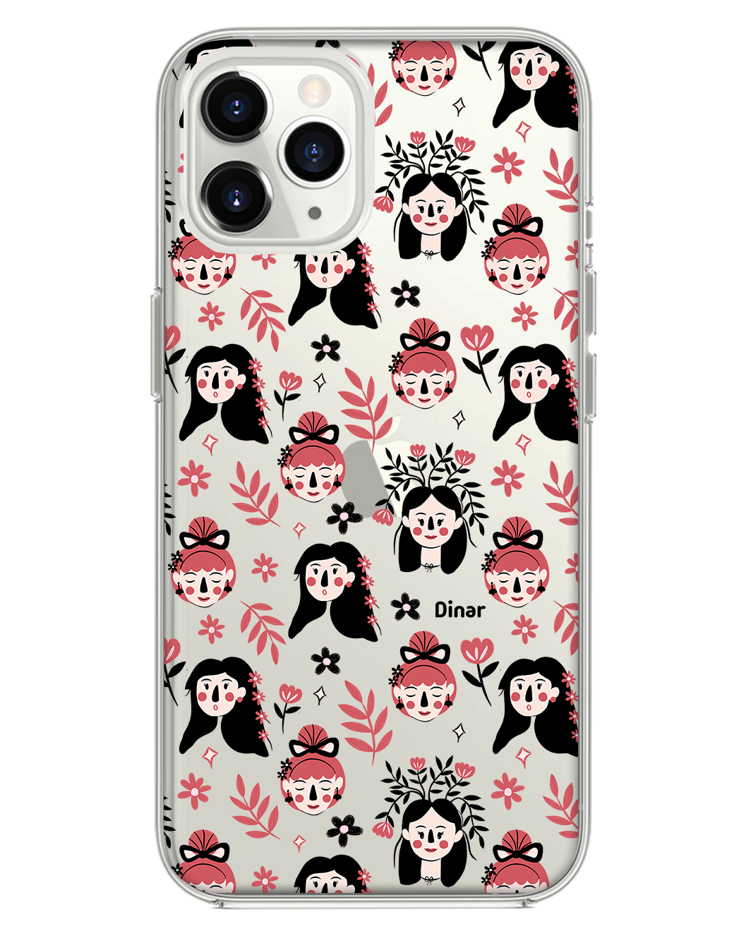 iPhone Rearguard Hybrid - Flowery Faces