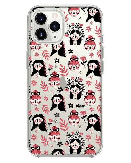 iPhone Rearguard Hybrid - Flowery Faces