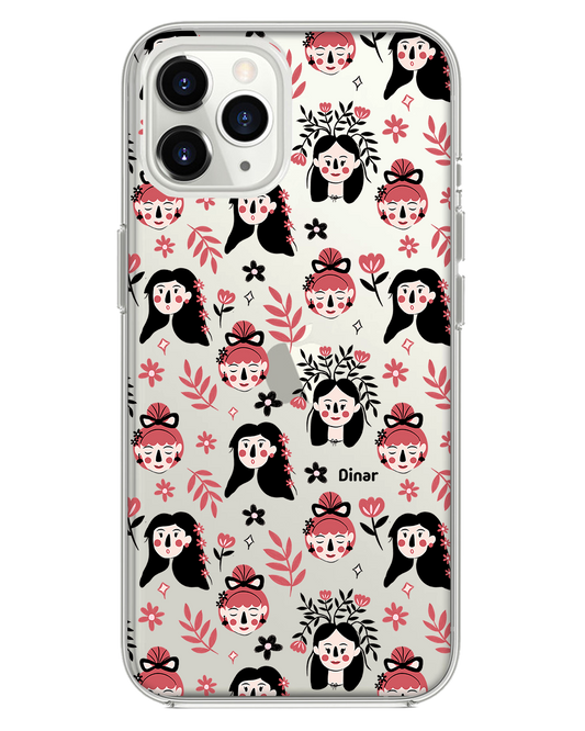 iPhone Rearguard Hybrid - Flowery Faces