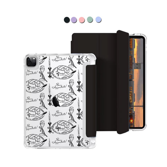 iPad Macaron Flip Cover - Bon Appetit