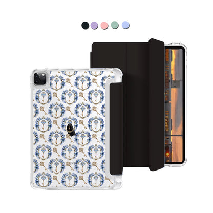 iPad Macaron Flip Cover - Goth keys