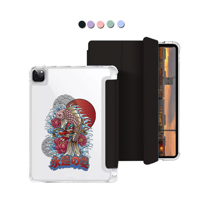 iPad Macaron Flip Cover - Oni Koi