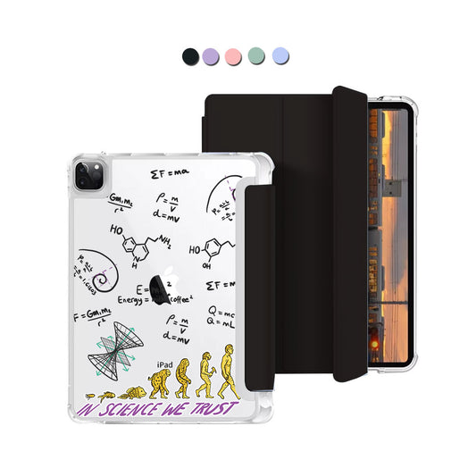 iPad Macaron Flip Cover - Science 1.0