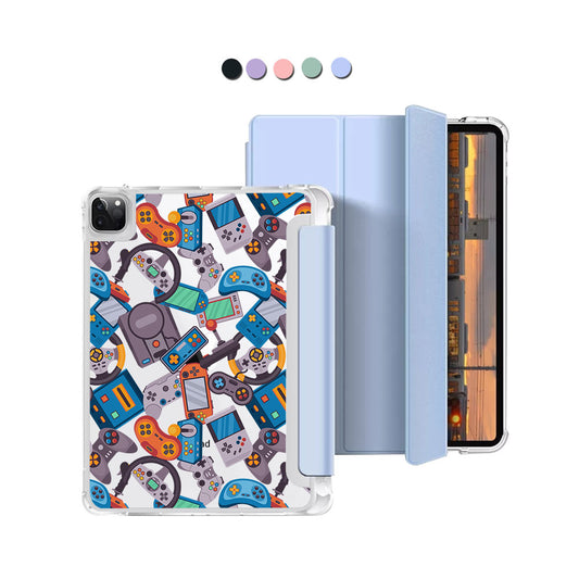 iPad Macaron Flip Cover - Game 1.0
