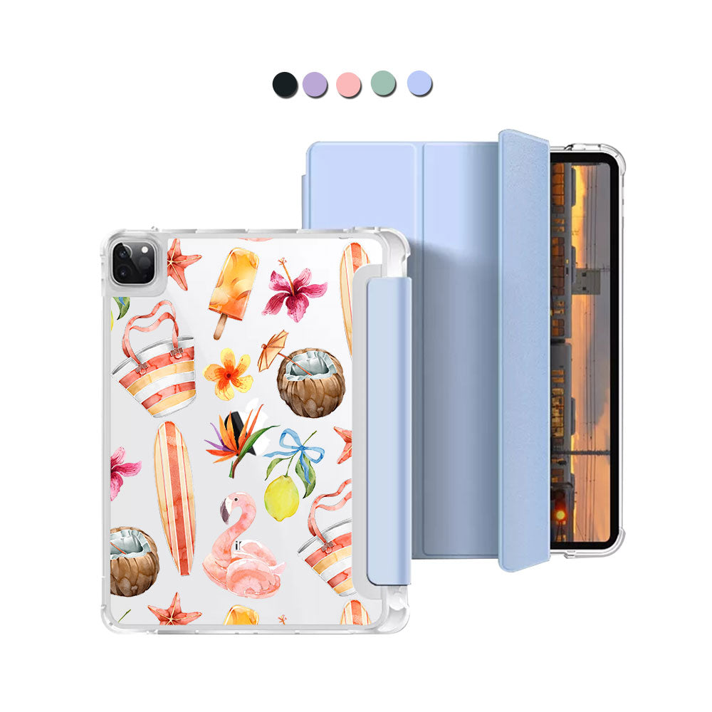 iPad Macaron Flip Cover - Aloha 1.0