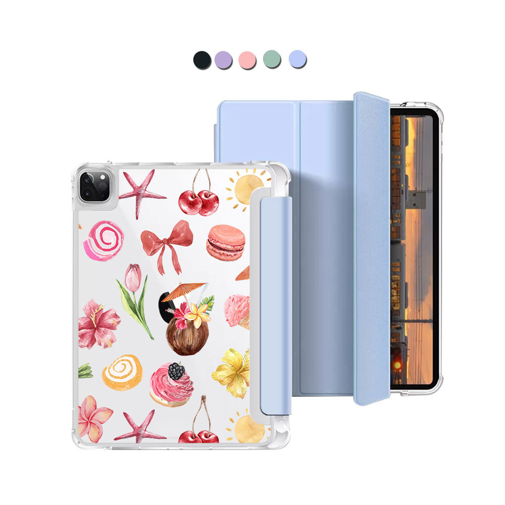 iPad Macaron Flip Cover - Aloha 2.0