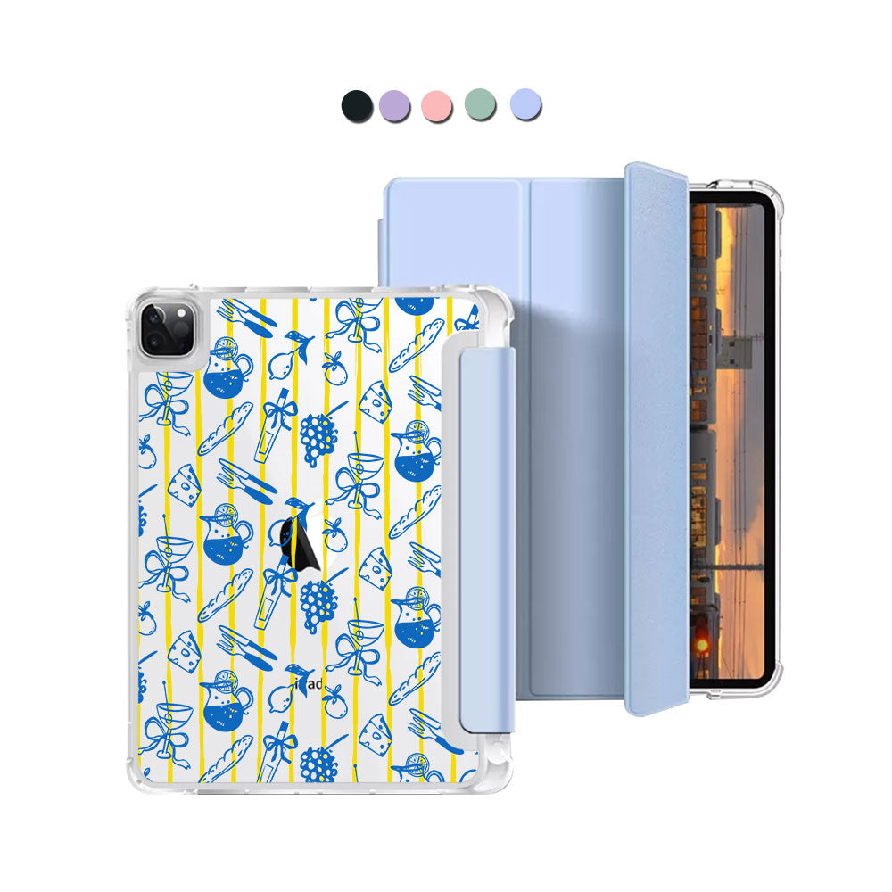iPad Macaron Flip Cover - Italian summer