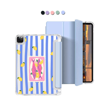 iPad Macaron Flip Cover - Sardines 2.0