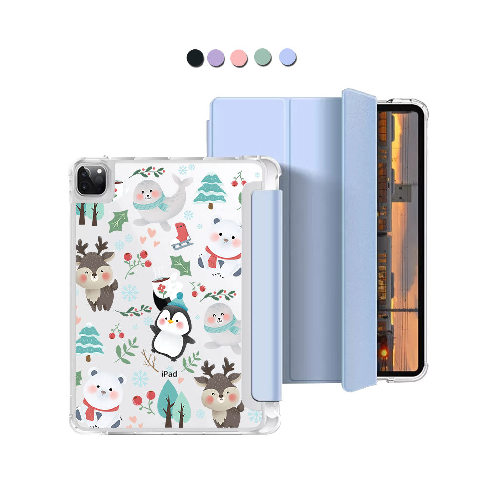 iPad Macaron Flip Cover - Winter