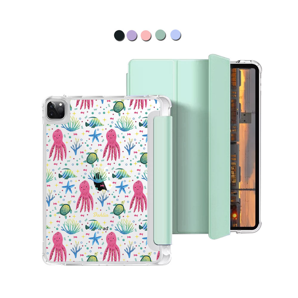 iPad Macaron Flip Cover - Underwater Dreams 2.0