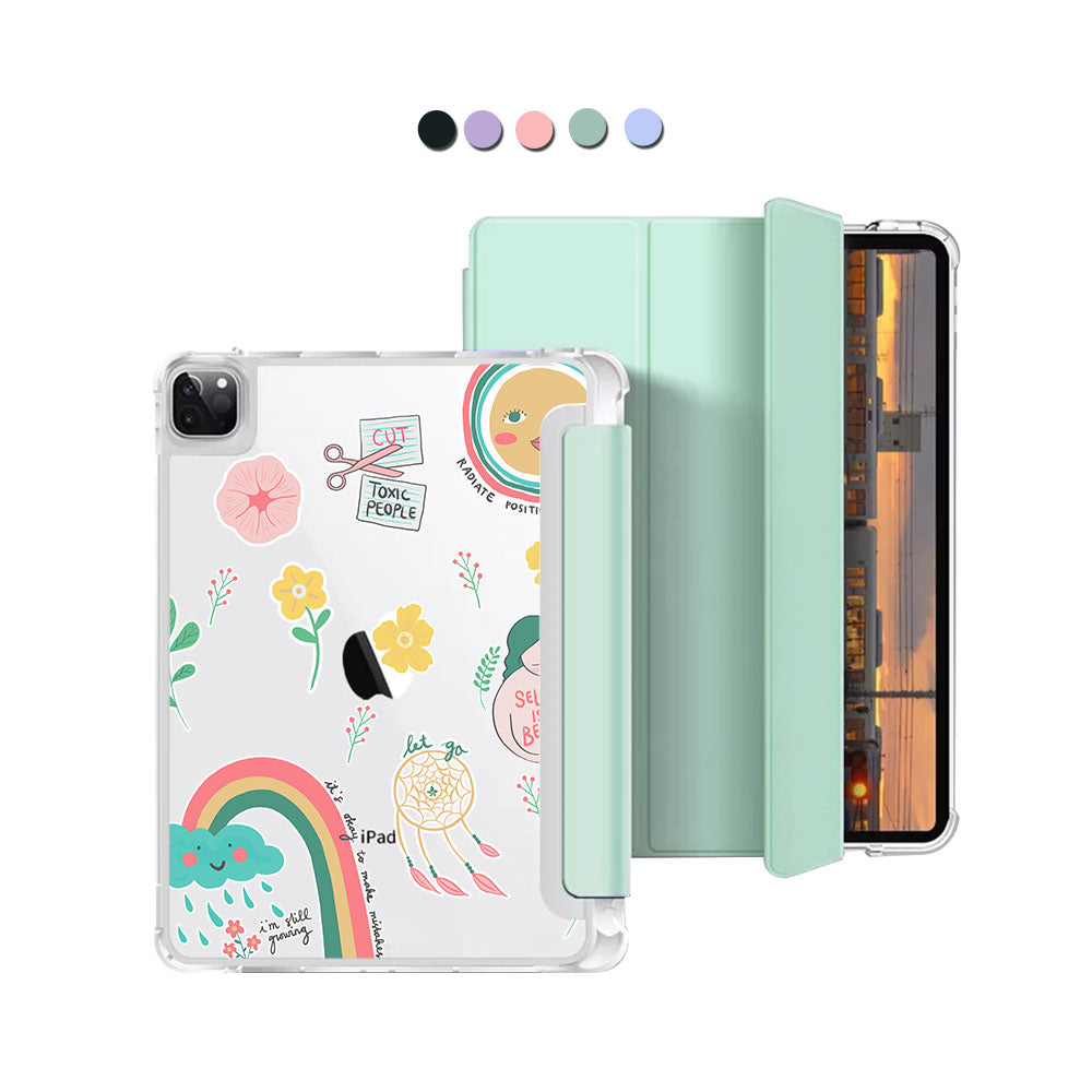 iPad Macaron Flip Cover - Self Love