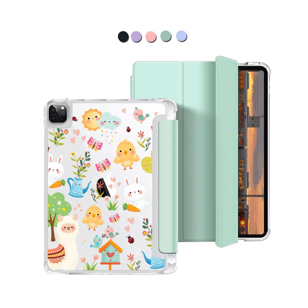 iPad Macaron Flip Cover - Spring