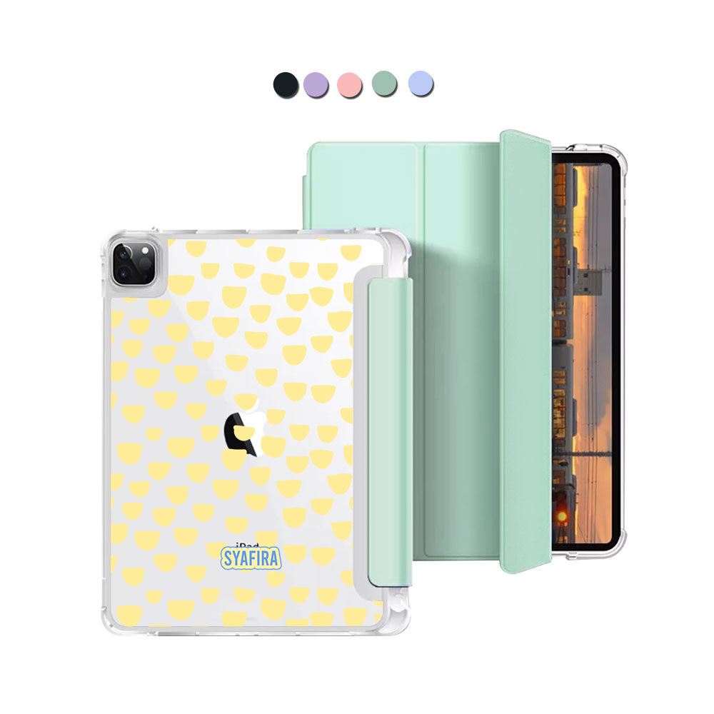 iPad Macaron Flip Cover - Tropical sun