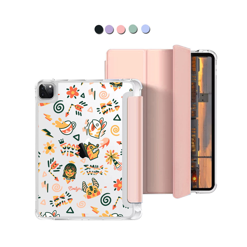 iPad Macaron Flip Cover - Wild & Free