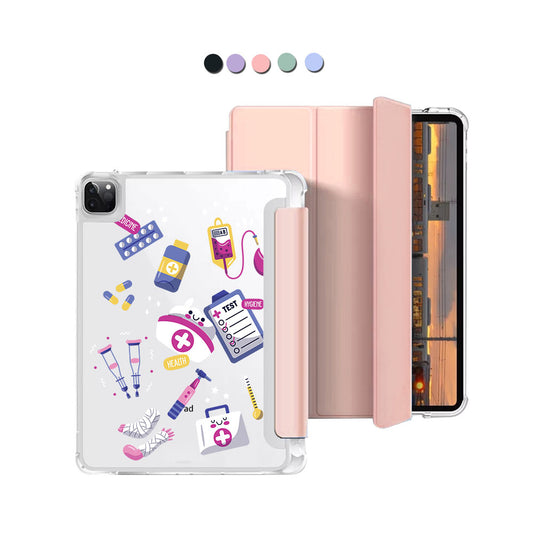iPad Macaron Flip Cover - Nurse