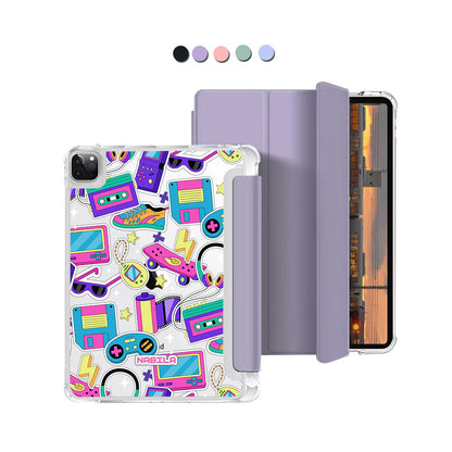 iPad Macaron Flip Cover - Retro baby