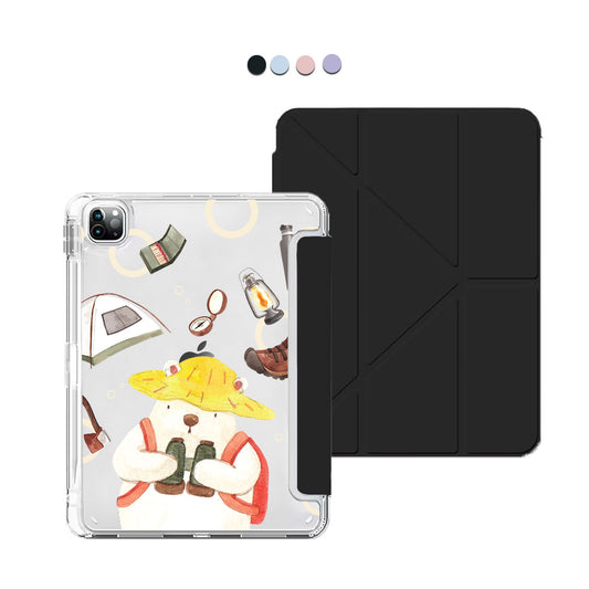 iPad / Android Tab Y-Fold Flip Cover - Adventure of Bear