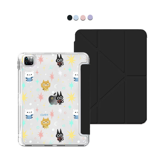 iPad / Android Tab Y-Fold Flip Cover - Backpack Traveler