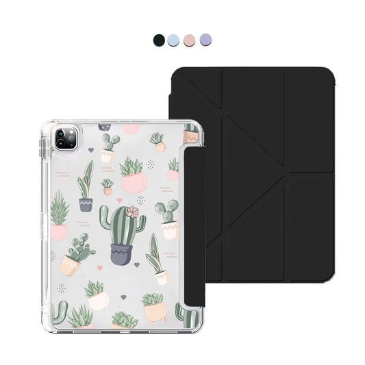 iPad / Android Tab Y-Fold Flip Cover - Cactus 2.0