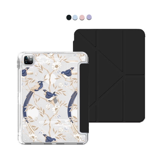 iPad / Android Tab Y-Fold Flip Cover - Lovebird 1.0