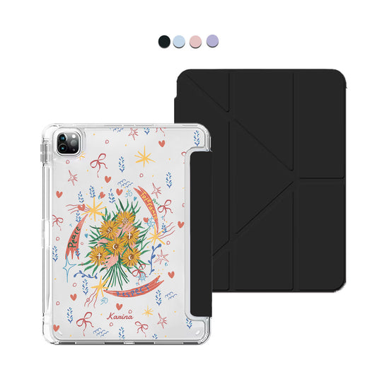 iPad / Android Tab Y-Fold Flip Cover - Peace