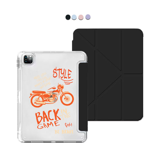 iPad / Android Tab Y-Fold Flip Cover - Back in the Game