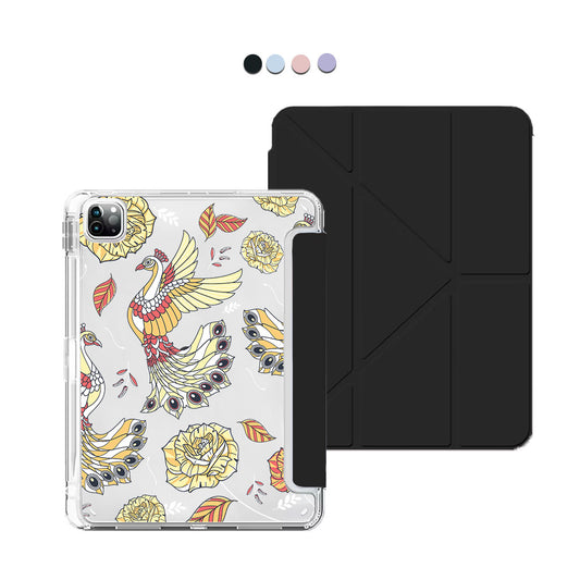 iPad / Android Tab Y-Fold Flip Cover - Bird of Paradise 5.0