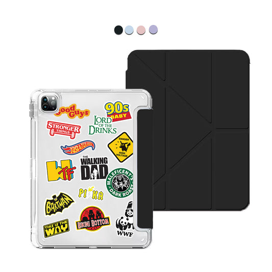 iPad / Android Tab Y-Fold Flip Cover - Film Parody