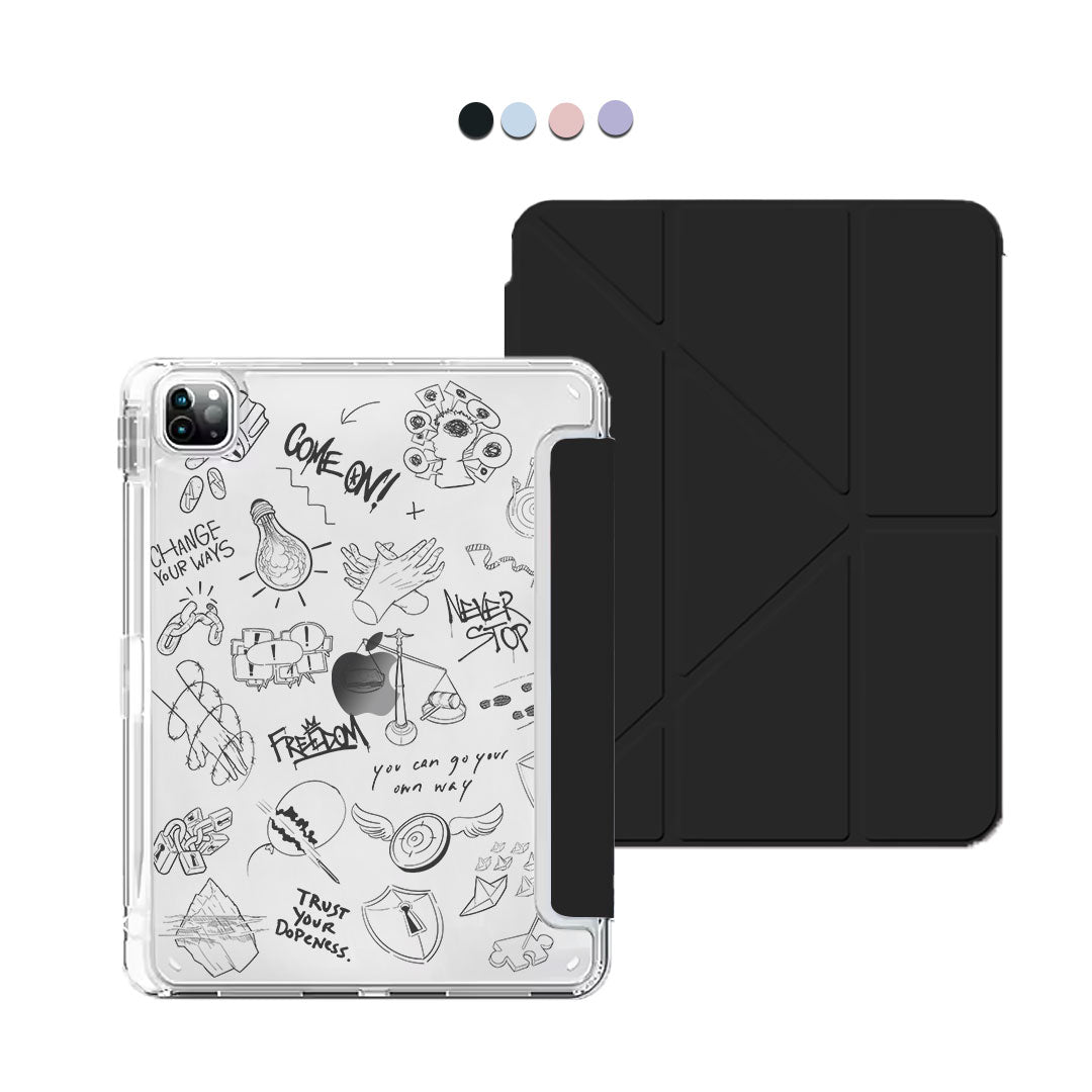 iPad / Android Tab Y-Fold Flip Cover - Freedom