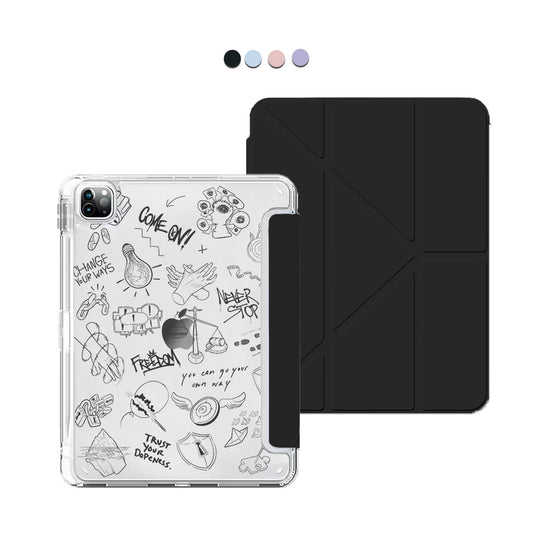 iPad / Android Tab Y-Fold Flip Cover - Freedom
