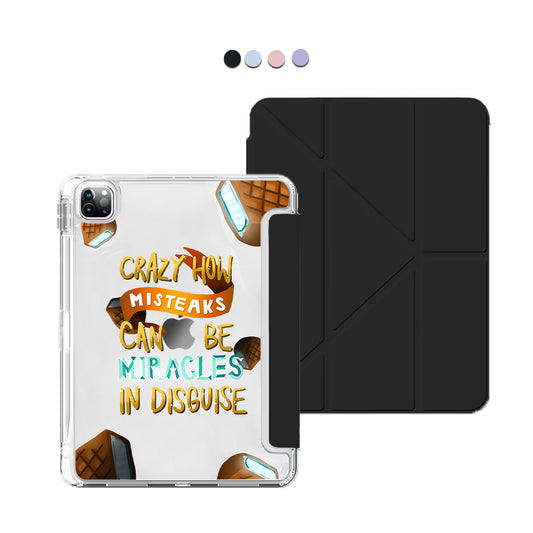 iPad / Android Tab Y-Fold Flip Cover - Misteak to Miracle
