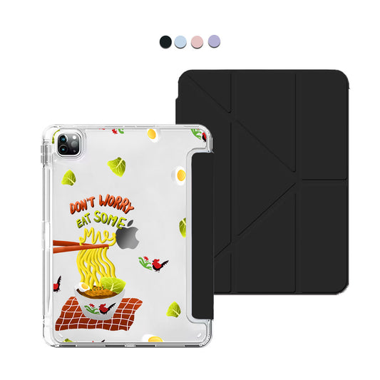 iPad / Android Tab Y-Fold Flip Cover - Go Eat Some Mie
