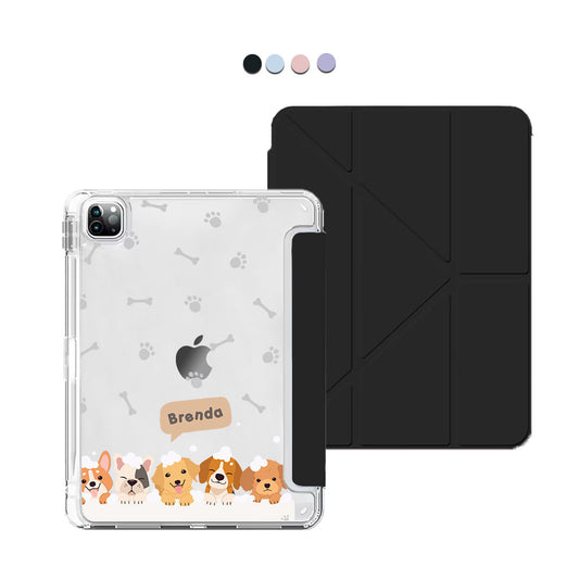 iPad / Android Tab Y-Fold Flip Cover - Ruff Family 2.0