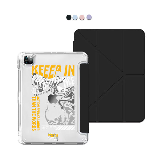 iPad / Android Tab Y-Fold Flip Cover - Keep in Confidence
