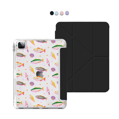 iPad / Android Tab Y-Fold Flip Cover - Sardines 3.0